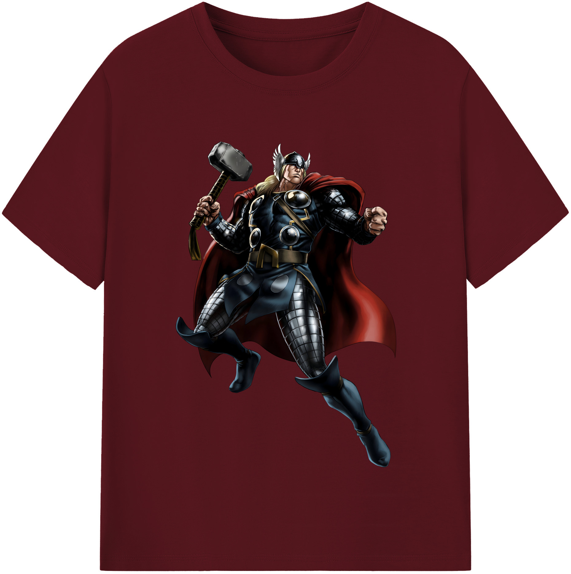 （画像用） アベンジャーズ The Avengers 綿100％半袖Tシャツ（フロントプリント）